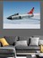 Askeri Jet Uçağı Dekoratif Kanvas - Mdf Ahşap Tablo 4