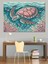 Renkli Deniz Kaplumbağası Dekoratif Kanvas - Mdf Ahşap Tablo 4