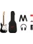 Affinity Stratocaster Laurel Klavye Black Mustang Micro Elektro Gitar Seti 1