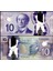 Canada Kanada 10 Dollars Polymer Çil Banknot (Train) Çil Banknot 1