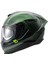 Y.100R Baron Mat Yeşil Motorsiklet Kask 1