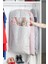 Pembe Çizgili Elbise Kılıfı 60x100 cm, Kumaş, Şık ve Kullanışlı Tasarım 1