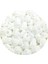 Dökme Cam Kum Boncuk Büyük Boy (6/0) 4 mm - 60 Gram - Kar Beyaz - BNC109 2