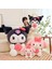 22/35CM Sanrio Çilek Kuromi Yastık Peluş Oyuncak Kızlar Yumuşak Doldurulmuş Hayvan Oyuncakları Çilek Melodi Bebek Hediyesi (Yurt Dışından) 2