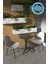 Tilia Plastik Bahçe Balkon Bistro Seti Katlanır masa 60 x 60 cm 1