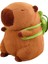 23CM Capybara Peluş Simülasyonu Capibara Anime Tüylü Oyuncak Sevimli Bebek Doldurulmuş Hayvanlar Yumuşak Bebek Peluş Noel Şükran Günü Hediyesi (Yurt Dışından) 1