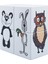 Manyetik Küp Seti ( Floresan Renkler Sevimli Hayvanlar Puzzle ) Eğitici Puzzle Küpler 3
