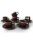 Shizen Mürdüm Sirius Çay Takımı 12 Parça 6 Kişilik Q45 6