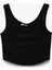 Pamuklu Slim Fit U Yaka Kalın Askılı Crop Atlet 1