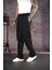 Kuşaklı Baggy Kalıp Gabardin Pantolon 3