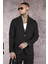 Regular Kalıp Blazer Keten Alt Üst Takım 1