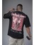 The King Of Balance Baskılı Oversize Kalıp Unisex Tişört 1