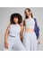 Wardrobe Ess Ribbed Crop Top Kadın Mavi Atlet.47 1