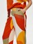 Geometrik Soyut Desen Comfort Fit Viskon Pantolon S25PNT020 5
