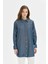 Çakma Detaylı Denim Tunik Mavi 2