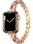 Madam Serisi 40 mm Rose Taşlı Kalp Figürlü Metal Apple Watch Kordon 1