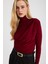 20059 Büzgü Detay Sandy Bluz Bordo 4