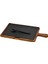 Sıcak Servis Plaka Dikdörtgen Ahşap Stand 22 x 33 cm 266 1