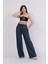 Trend Ön Dikişli Bol Paça Pantolon 30249 3