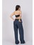 Trend Ön Dikişli Bol Paça Pantolon 30249 5