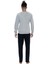 Erkek Gri Melanj Pijama TAKIM18858 1