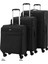 V2413 Super Lıght Valiz Black Set 1