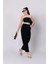 Ön Pile ve Bağcıklı Beli Lastikli Pantolon 30244 1