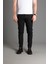 Erkek Siyah Keten Pantolon 4