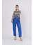 Ön Pile ve Bağcıklı Beli Lastikli Pantolon 30244 2