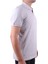DMG23-231319 Gri Günlük Yarım Patlı Pike Polo Yaka Erkek Tişört 1