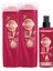 Şaç Bakım Şampuanı Brezilya Keratin Terapisi 400 ml x 2 - Sıvı Saç Bakım Sütü 200 ml x 1 2