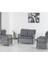 Midye Hasır Oturma Grubu 2li 70*120 2