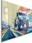 Exel Home Arabalar Cam Tablo - Kamyonlar - Yatay Motif 05-093 2