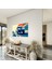 Exel Home Arabalar Cam Tablo - Kamyonlar - Yatay Motif 05-093 5