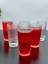 6 Kişilik Cam Çizgili Kokteyl Meşrubat Bardağı Bardak 300 ml 1