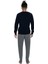 Erkek Lacivert Pijama Takım 18858 4
