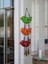 3'lü El Boyaması Dekoratif Kuş Duvar ve Balkon Süsü–boncuklu & Ipli-Farklı Renk Seçenekleri 45X12 cm 2