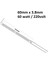 Kalem Havyalar Için Isıtıcı Seramik Rezistans 60W 220V 60MM 2
