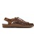 Erkek Vizon Örgülü Sandalet 25SFD696814 1