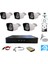 5 Kameralı 2 Mp 1080 P 3.6 mm Geniş Açılı 250 GB Hard Disk Dahil Güvenlik Kamera Seti - ST25250 1