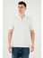 Pamuklu Regular Fit Yarım Fermuarlı Polo Yaka T Shirt Erkek Polo Yak T Shirt 5903008 2