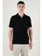 Pamuklu Regular Fit Yarım Fermuarlı Polo Yaka T Shirt Erkek Polo Yak T Shirt 5903008 4