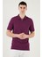 Pamuklu Regular Fit Yarım Fermuarlı Polo Yaka T Shirt Erkek Polo Yak T Shirt 5903008 5