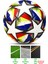 Futbol Topu Neon Şampiyonlar Ligi Dayanıklı Sert Zemin Halı Saha Futbol Topu 061 5