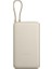 33W 20.000MAH Krem Powerbank USB ve Usb-C Portu ve Usb-C Entegre Kablo BHR8851GL 1