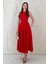 Halter Yaka Kloş Elbise 1