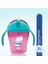 Pipetli Bardak 200 ml - PEMBE 2