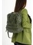 571 Collection Suni Deri Sırt Çantası Yeşil (Model: 571-9-12D) 2