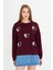 Kalpli Taş Baskılı Sweatshirt 1
