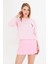 Flamingo Baskılı İki İplik Sweatshirt 2